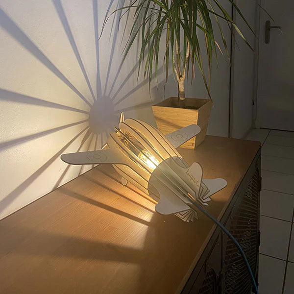 Nachttischlampe "Ballon,Flugi,Rakete"