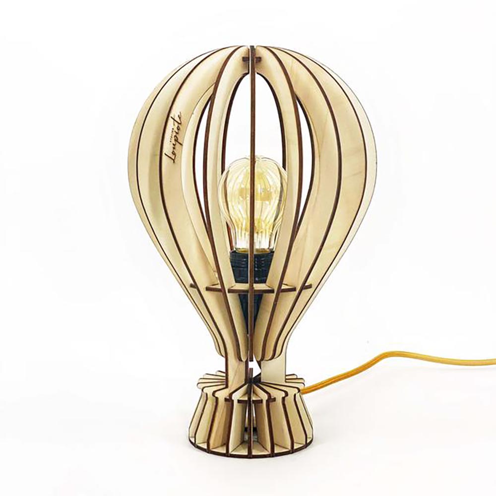 Nachttischlampe "Ballon,Flugi,Rakete"