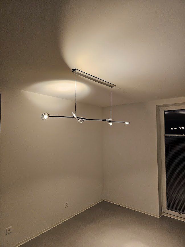 Baltensweiler Lys Pendelleuchte LED mit Fernbedienung