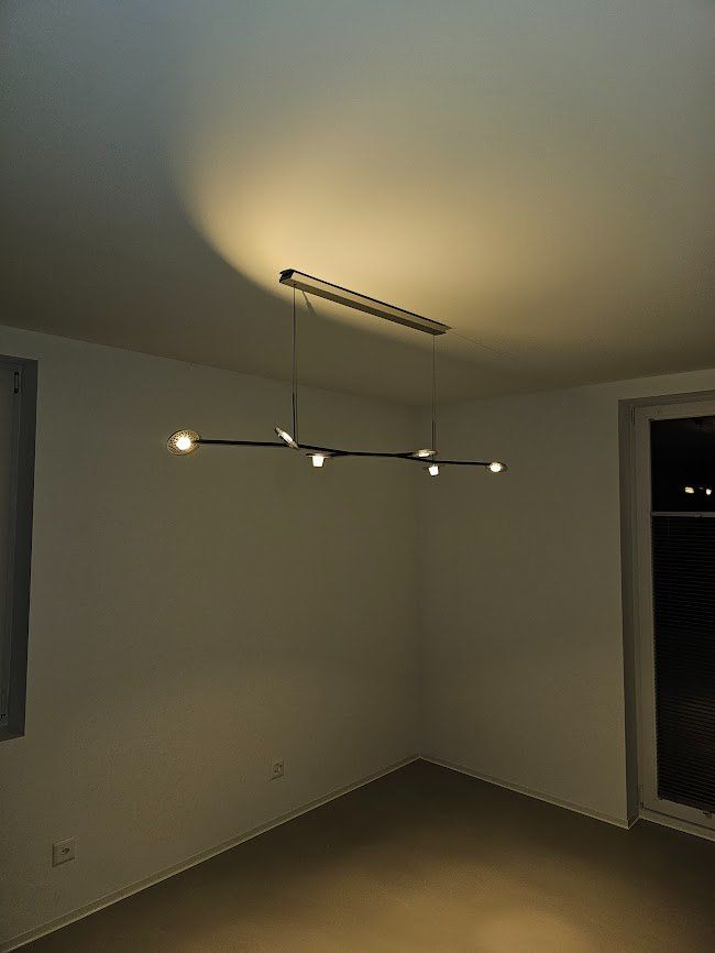 Baltensweiler Lys Pendelleuchte LED mit Fernbedienung