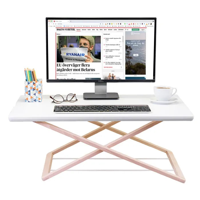 Freedesk Desk Riser Tischauflage Steh-Sitztisch