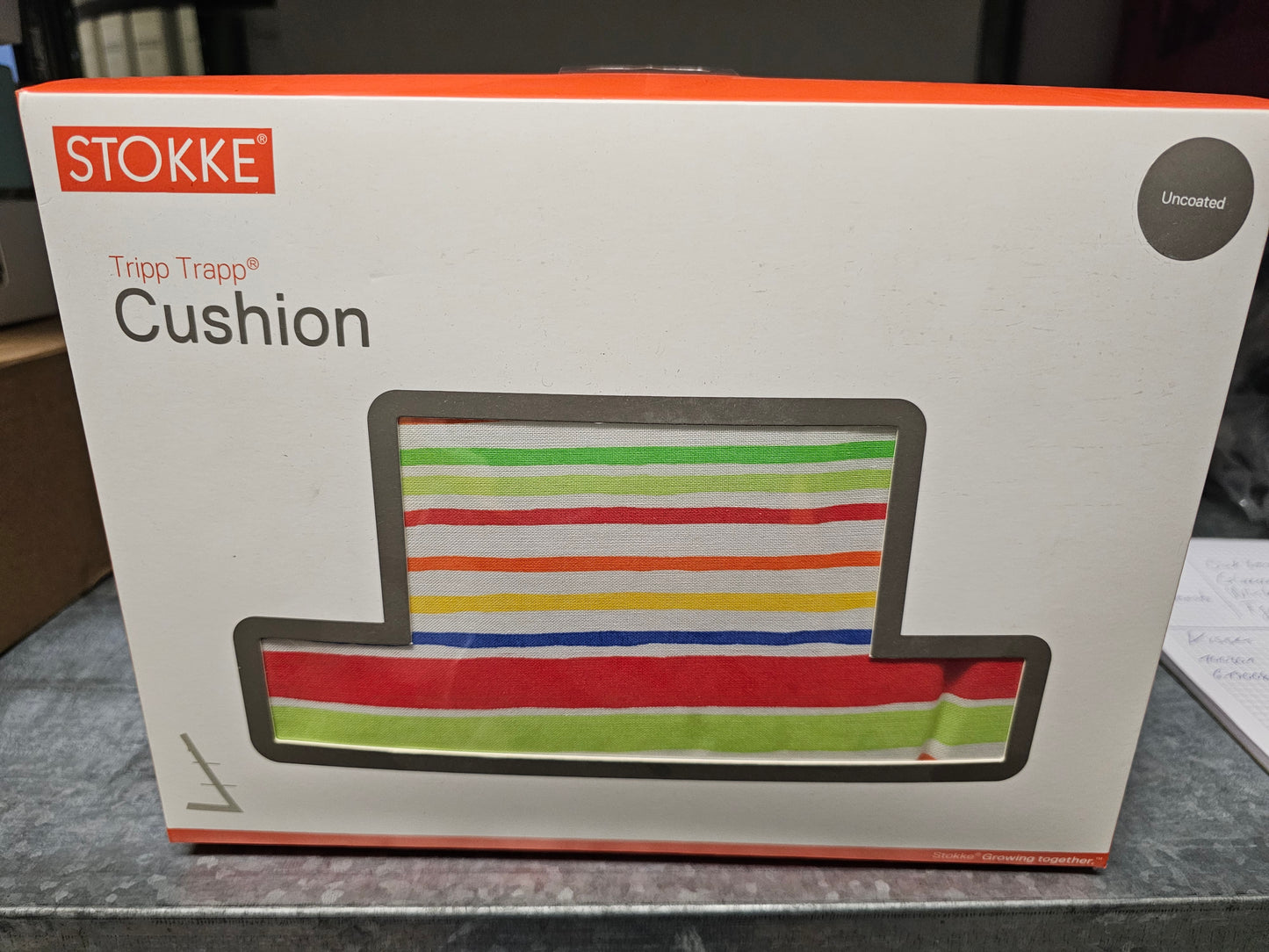 Stokke Tripp Trapp Kinderstuhl Kissen Art Stripe Lageraktion 30% mit Code TT30
