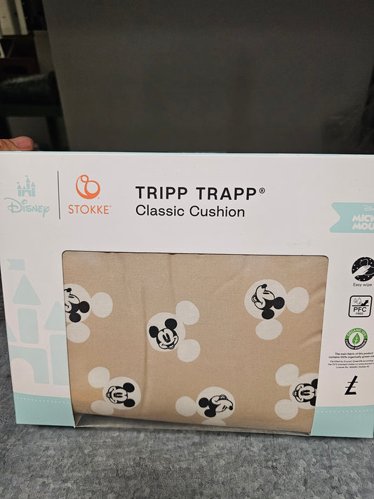 Stokke Tripp Trapp Kinderstuhl Kissen Mickey Signature Lageraktion 30% mit Code TT30