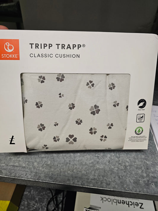 Stokke Tripp Trapp Kinderstuhl Kissen Lucky Grey Lageraktion 30% mit Code TT30